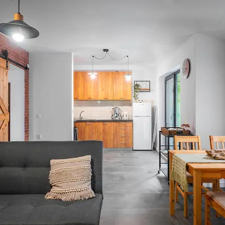 Brick Haven: Contemporary Urban Living Redefined Apartament